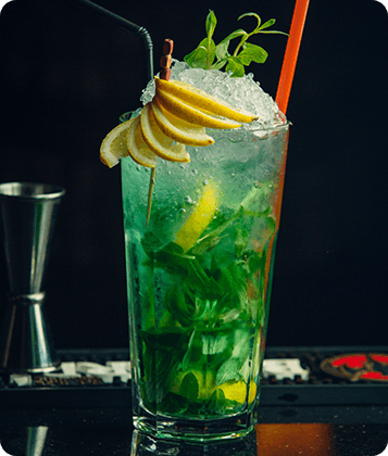 Beverage assortment product display.