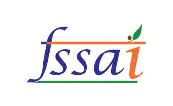 FSSAI (Food Safety and Standards Authority of India) certification logo.