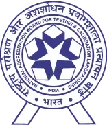 NABL (National Accreditation Board for Testing and Calibration Laboratories) certificate.