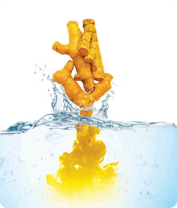 V Extrano branded turmeric powder.