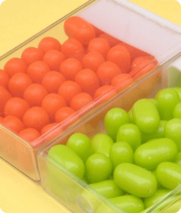 Mouth freshener product ingredients and packaging.